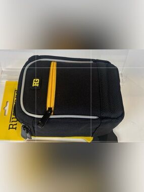 Ruggard Lyra 60 Camera Pouch Padded Case with Belt Loop PPB-260B Black Yellow